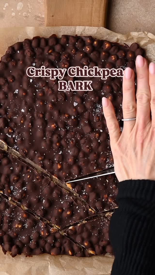 Crispy Chocolate-Coated Chickpea Snack