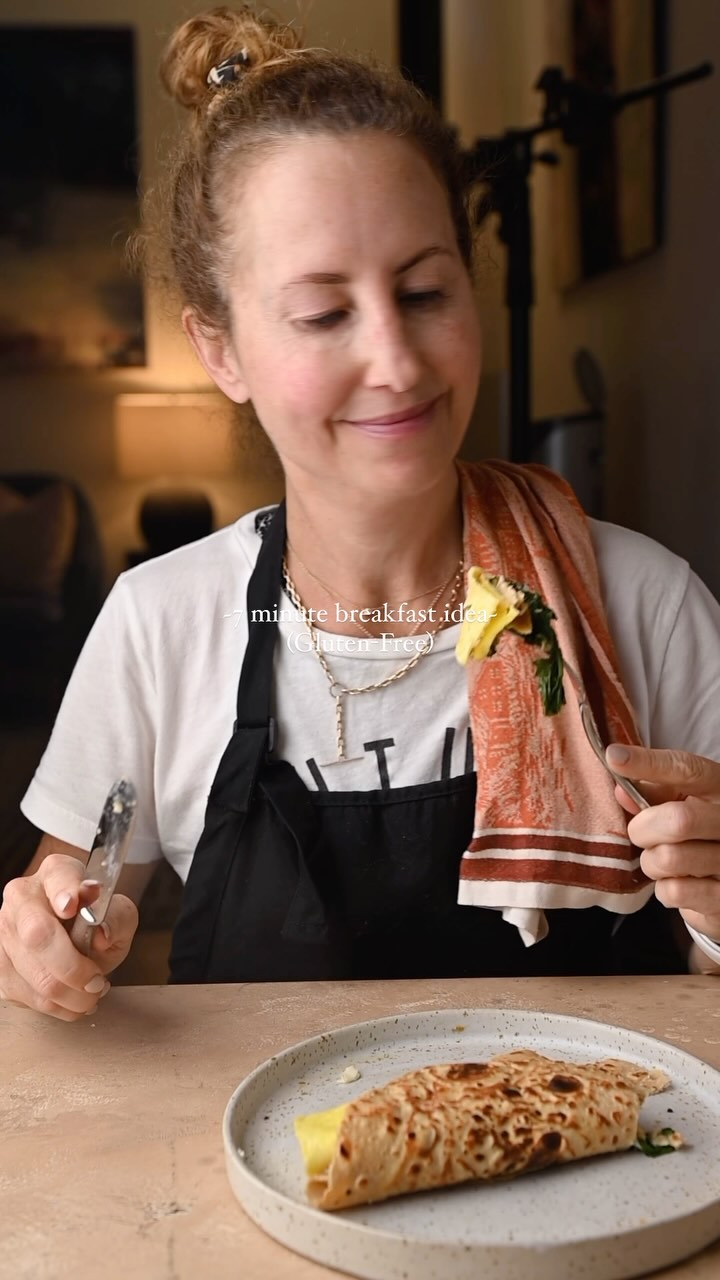 Easy Tortilla Egg Wrap