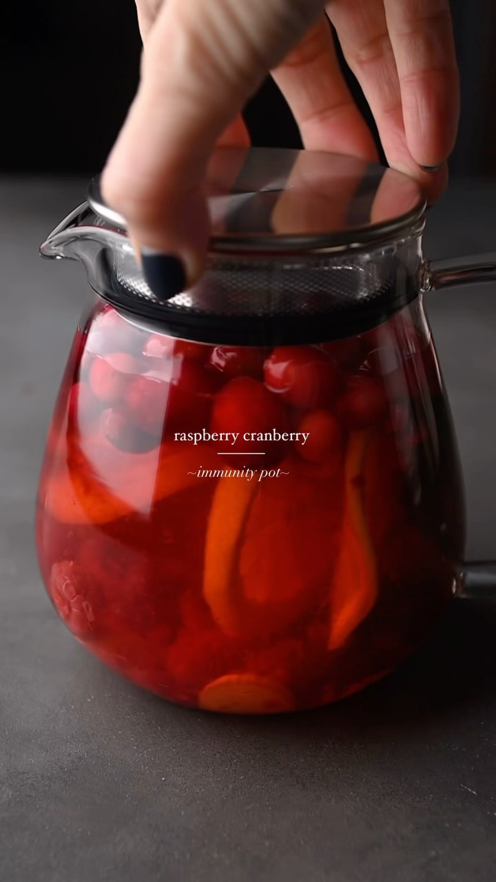 Raspberry Cranberry Infused Tea