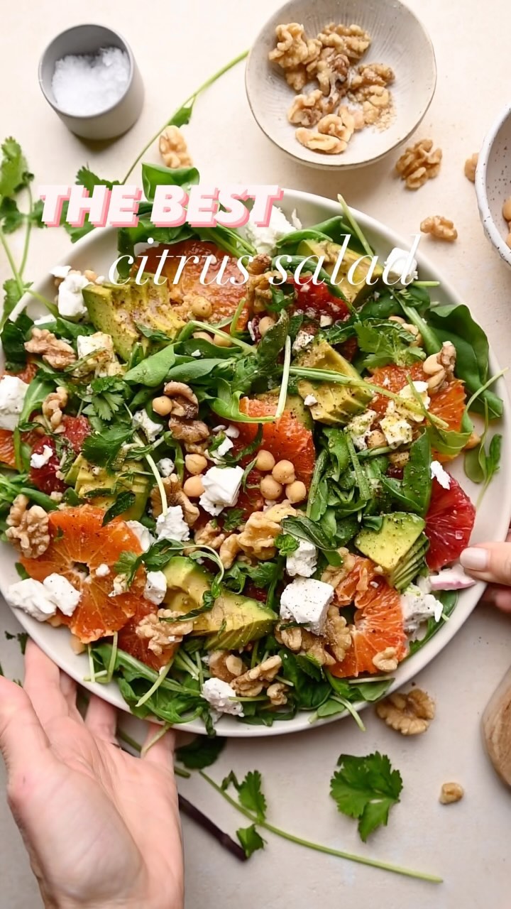 Winter Citrus Avocado Salad