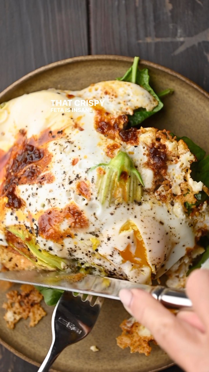 Feta Egg Breakfast Sandwich