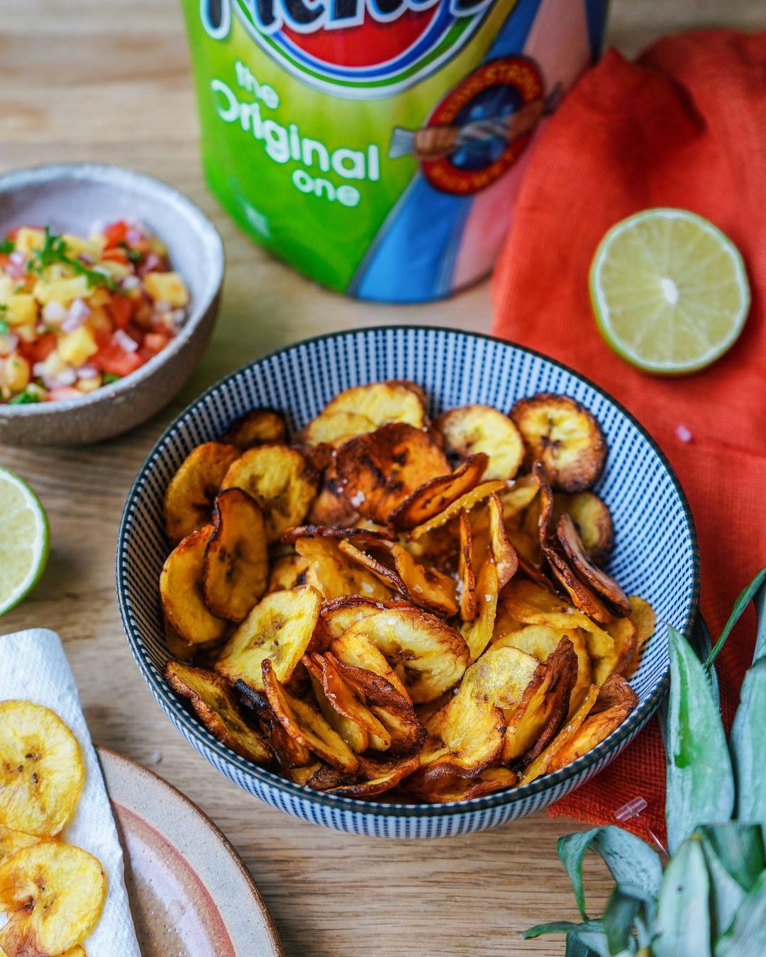 Quick and Easy Plantain Crisps
