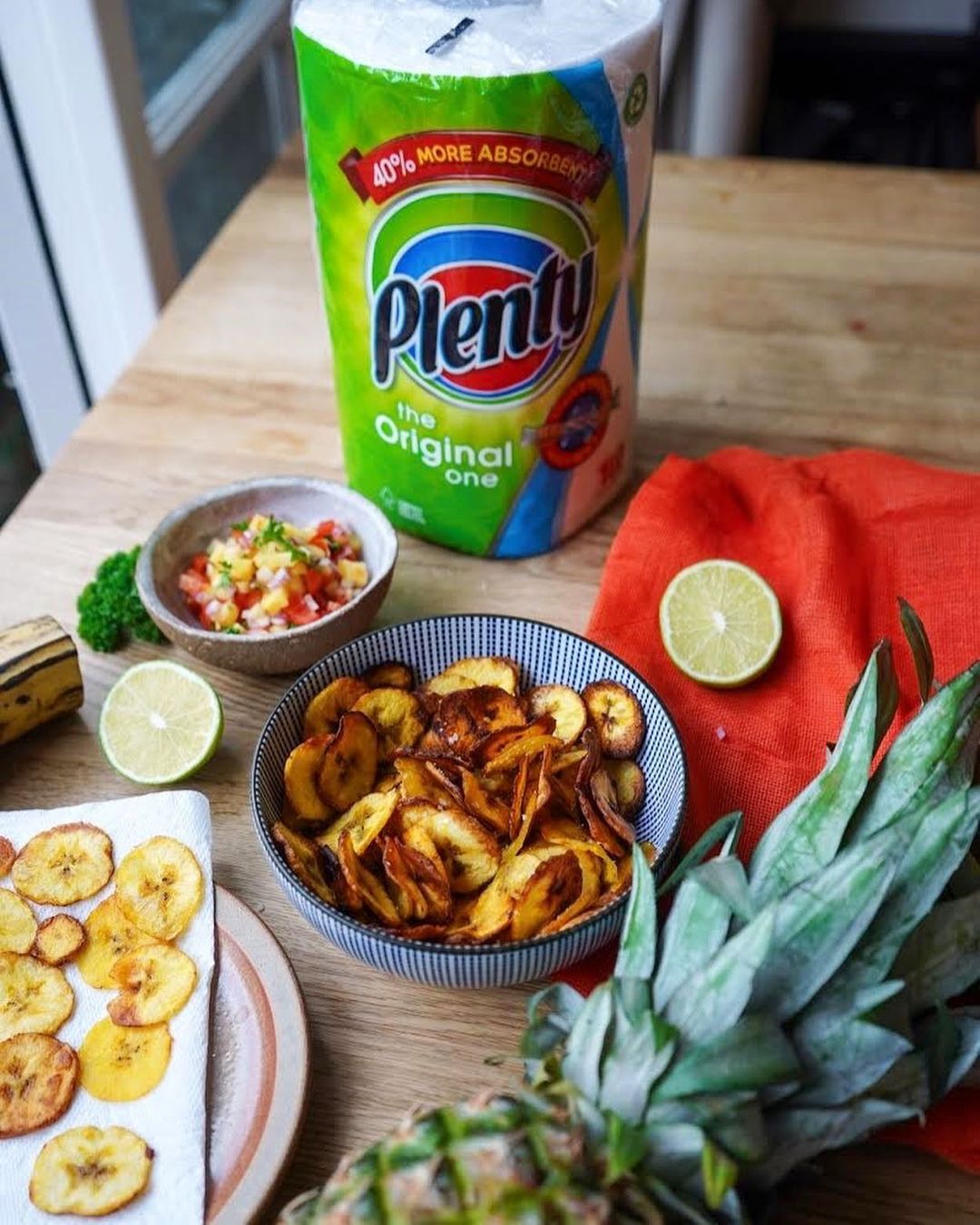 Quick and Easy Plantain Crisps