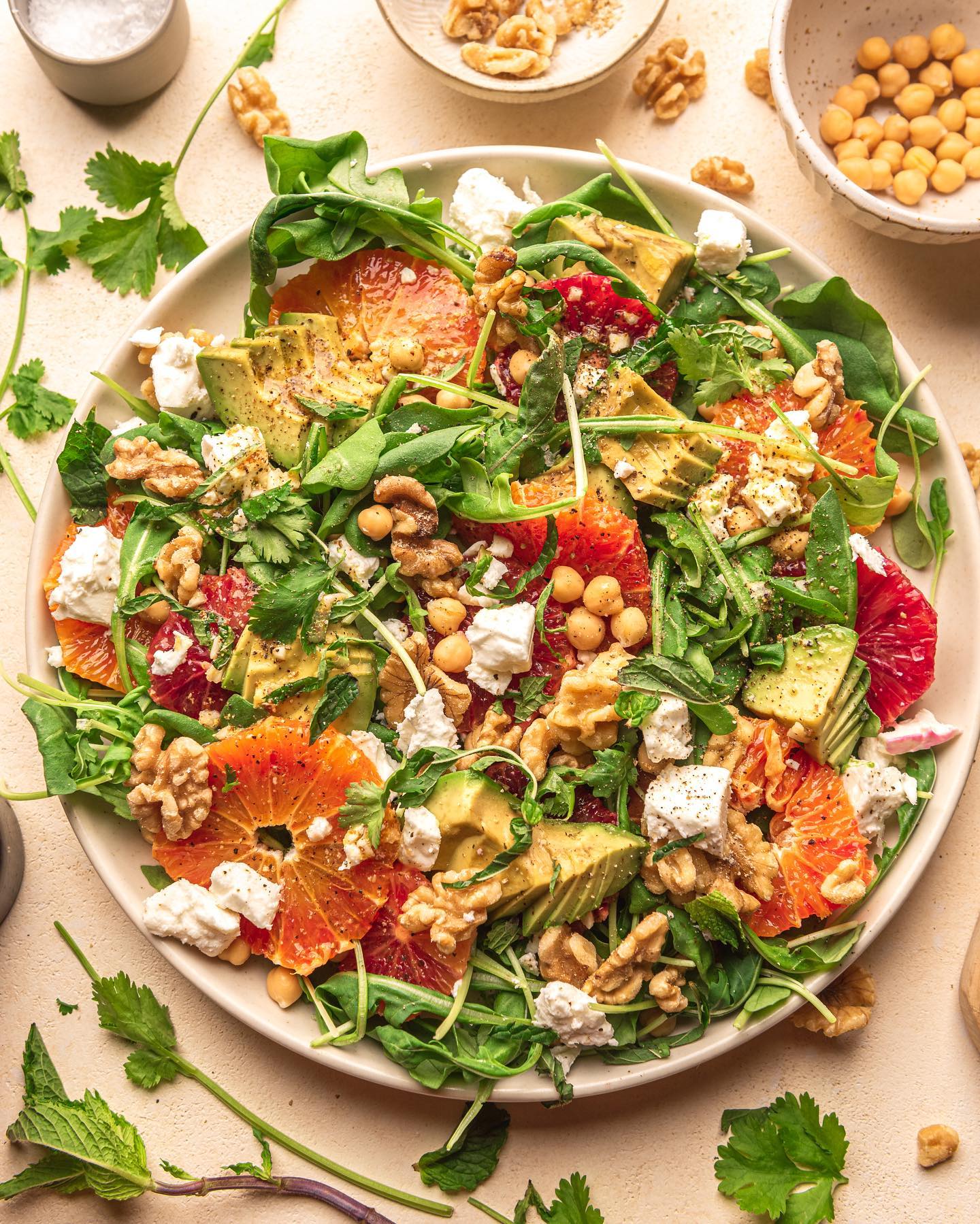 Citrus Avocado Salad with Vinaigrette