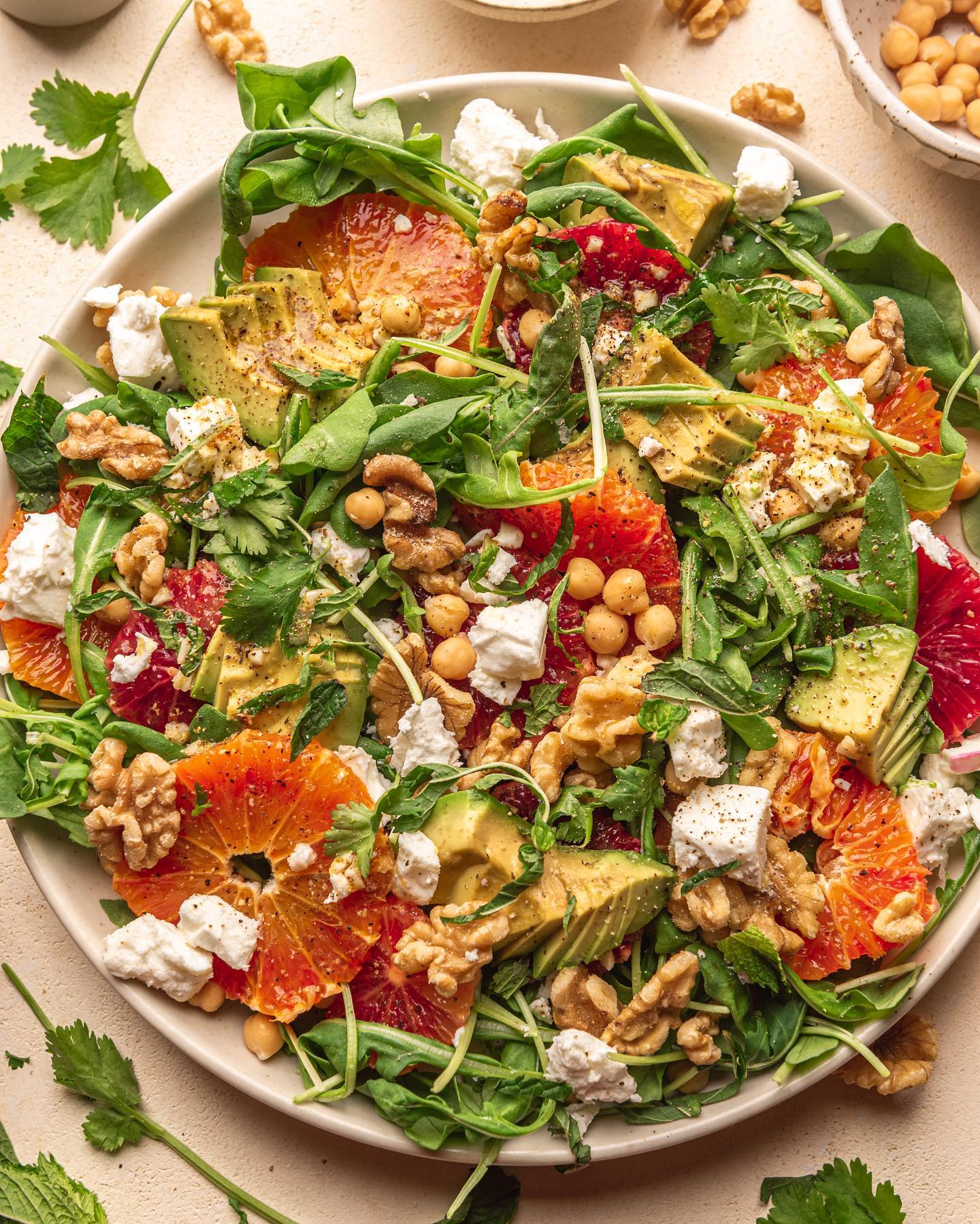 Citrus Avocado Salad with Vinaigrette