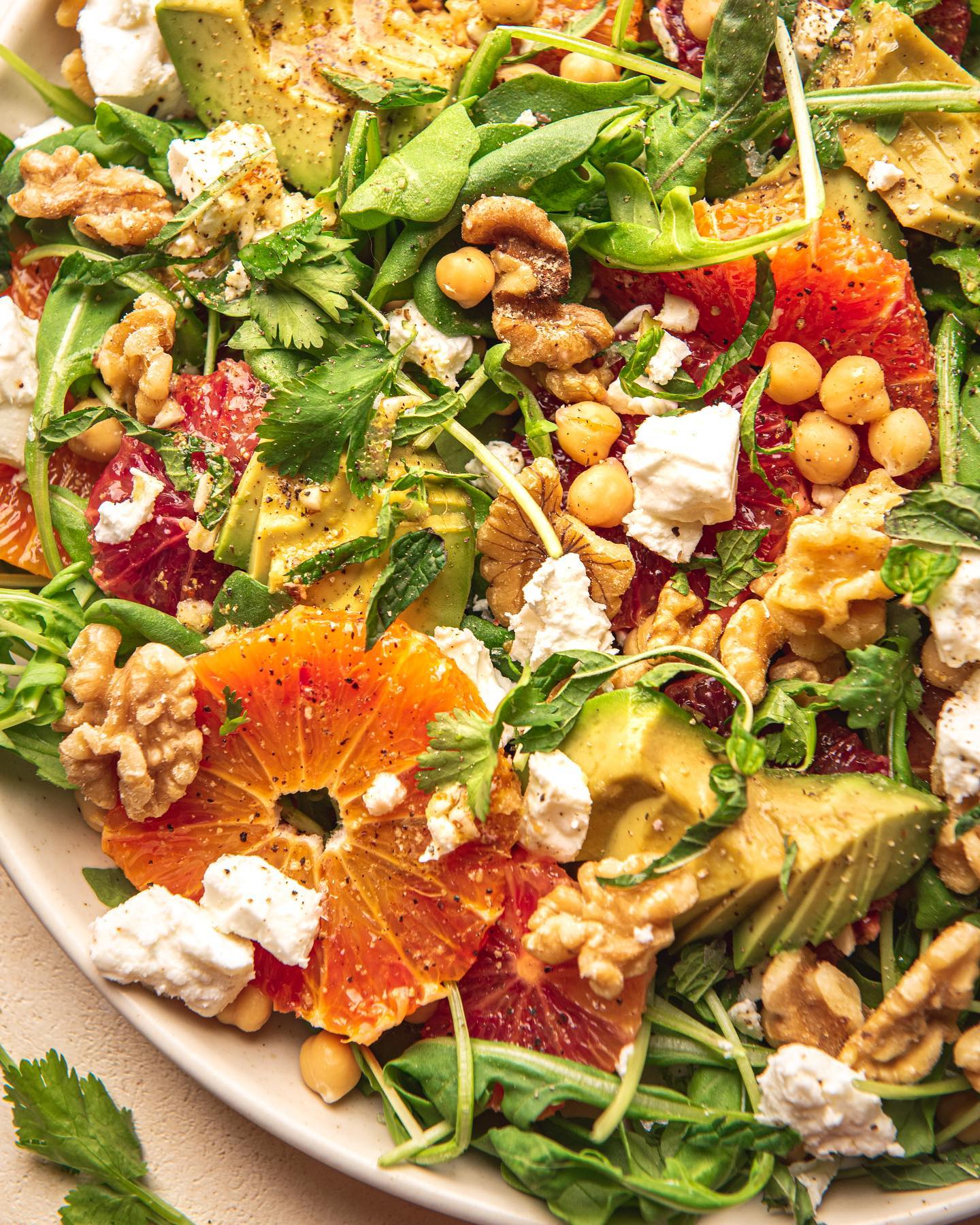 Citrus Avocado Salad with Vinaigrette