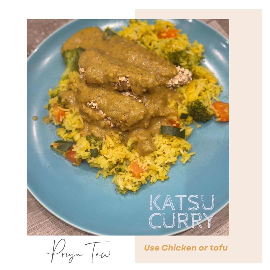 Easy Katsu Curry with Chicken or Tofu