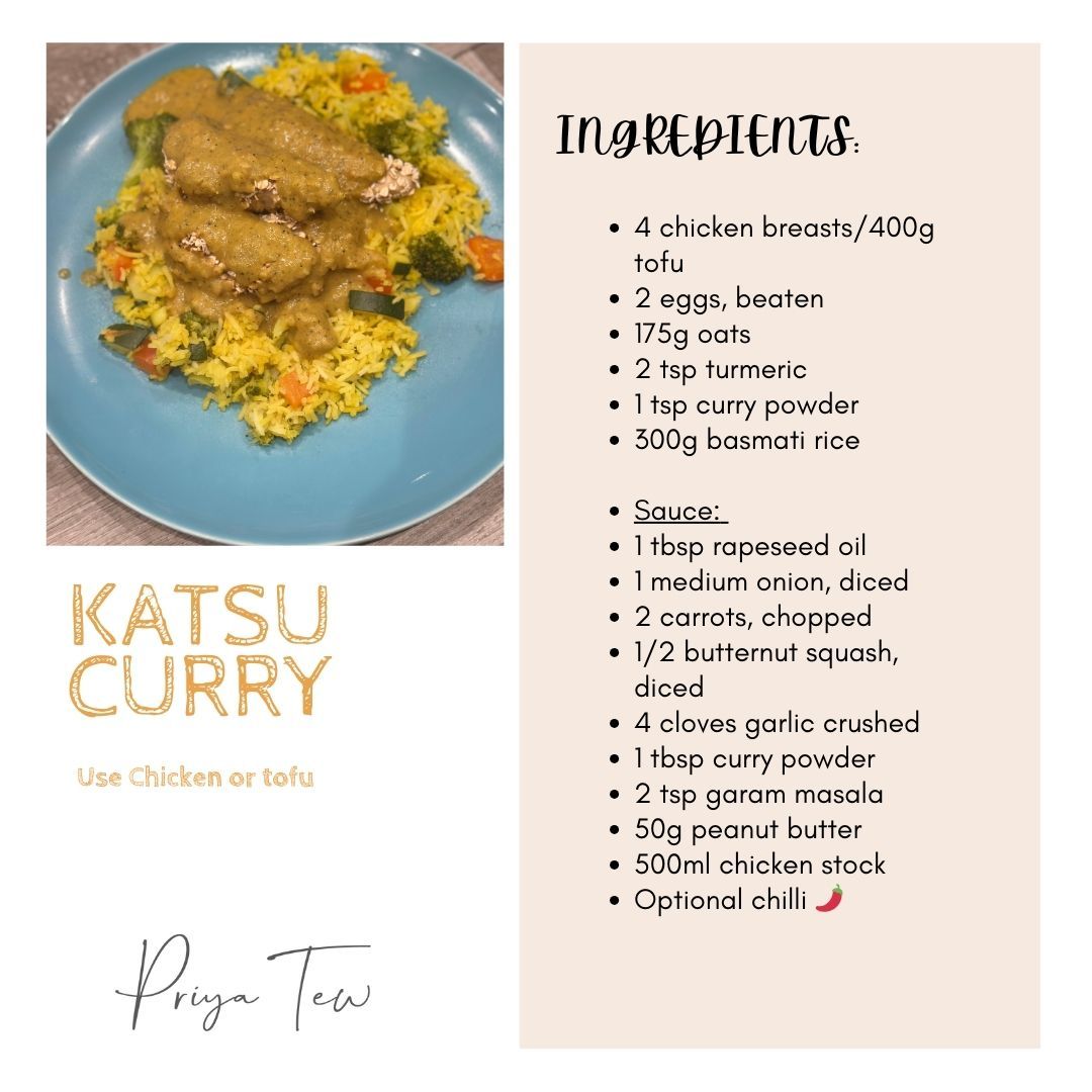 Easy Katsu Curry with Chicken or Tofu