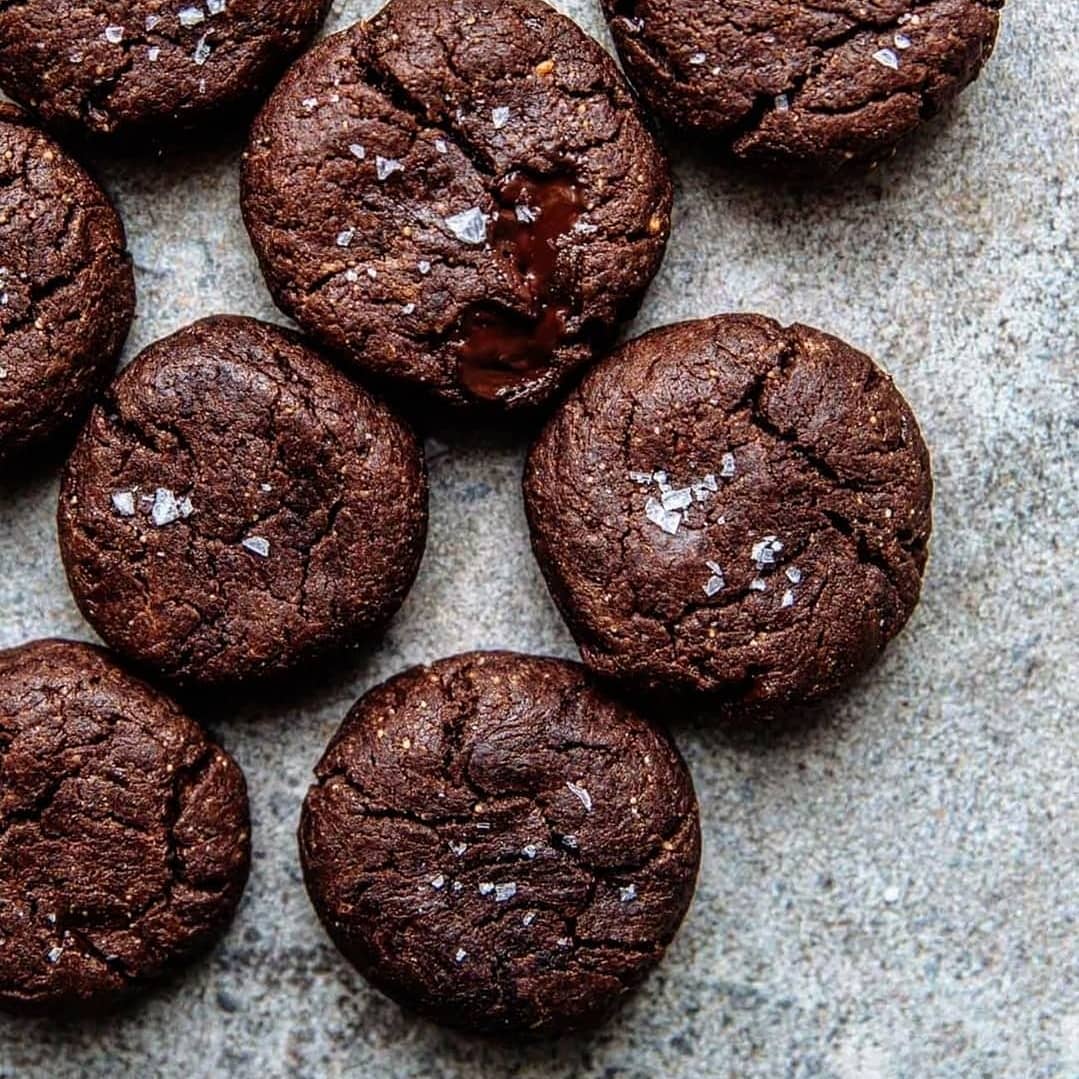 Vegan Chocolate Almond Butter Biscuits
