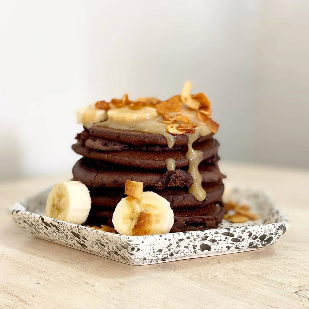 Vegan Sorghum Buttermilk Flapjacks