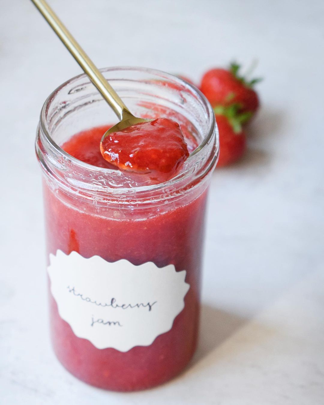 Easy Small Batch Strawberry Jam Without Pectin