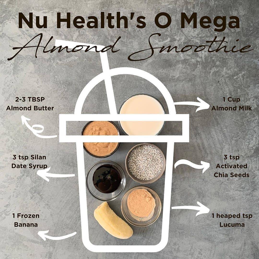 Omega Almond Smoothie for One