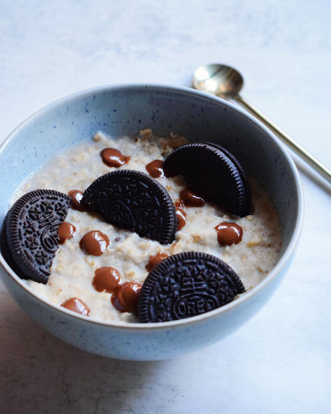 Cookies and Cream Porridge