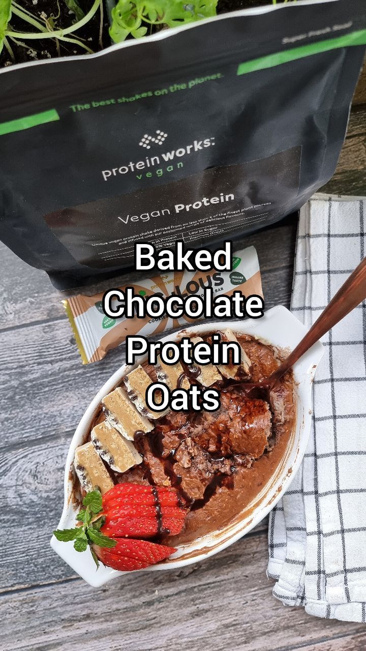 Super Easy High Protein Baked Oats