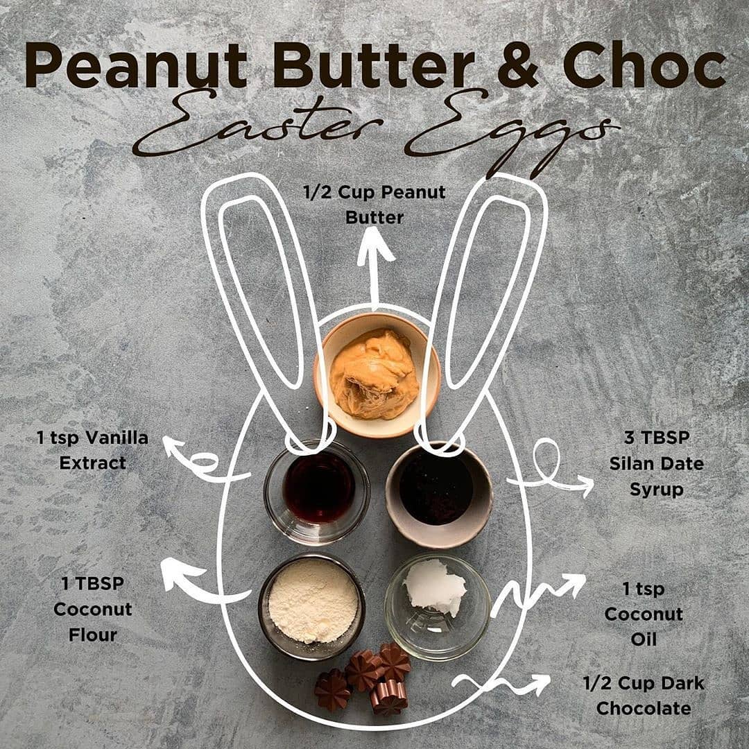 Peanut Butter Chocolate Easter Eggs