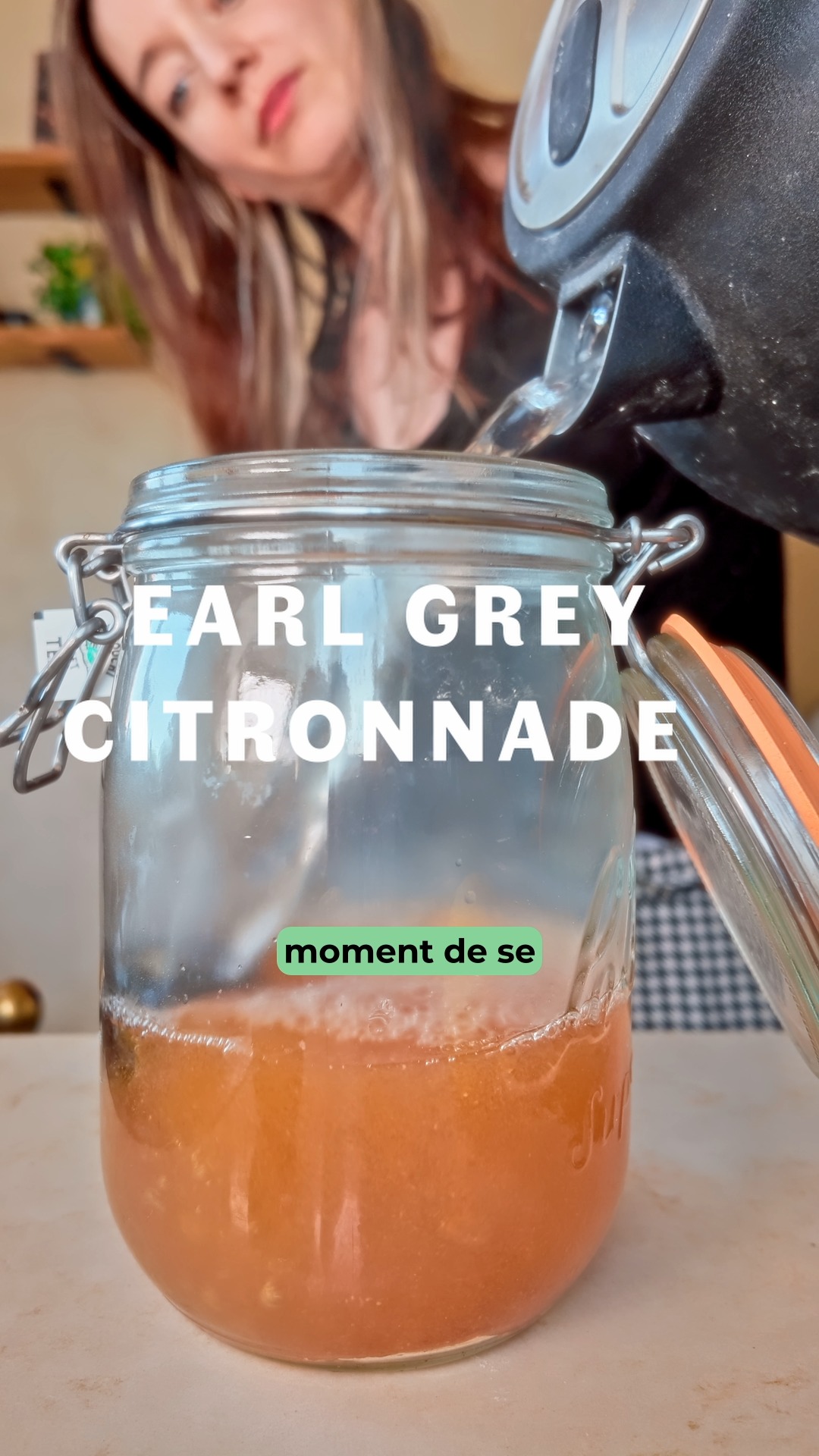 Earl Grey Lemonade with Lime