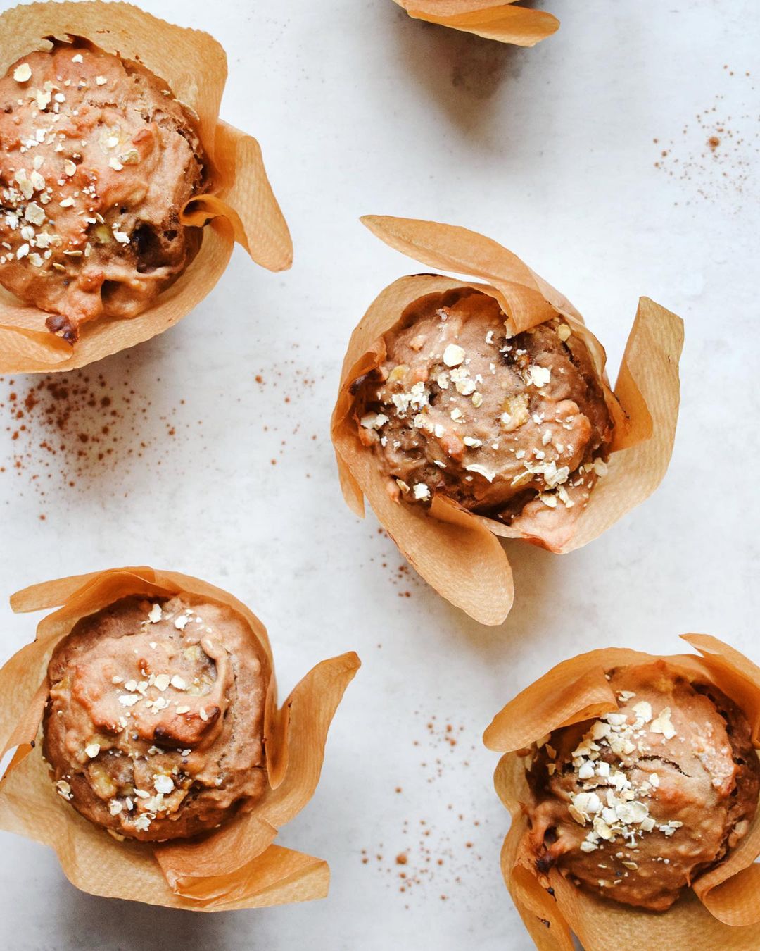 Cinnamon Banana Bread Muffins