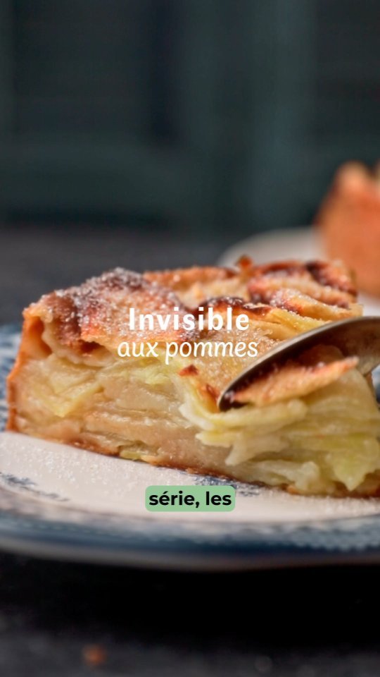 Vegan Invisible Apple Cake