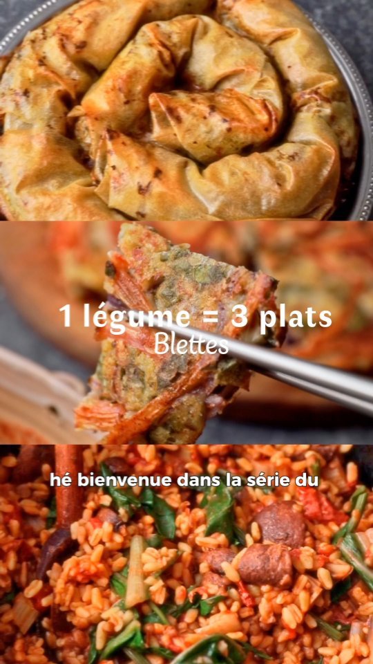 Swiss Chard Borek, Pancake, and Stew