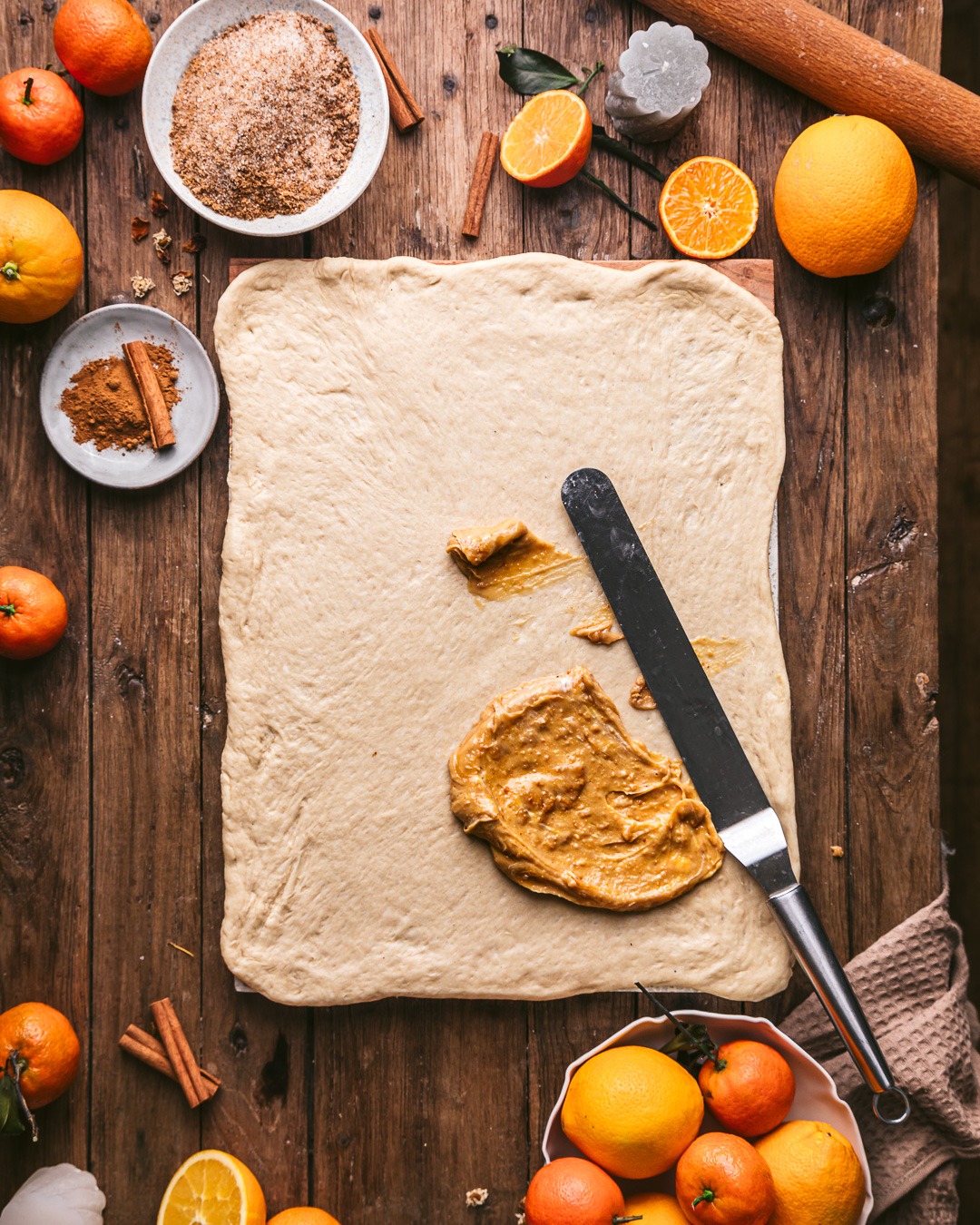 Vegan Orange Cinnamon Rolls