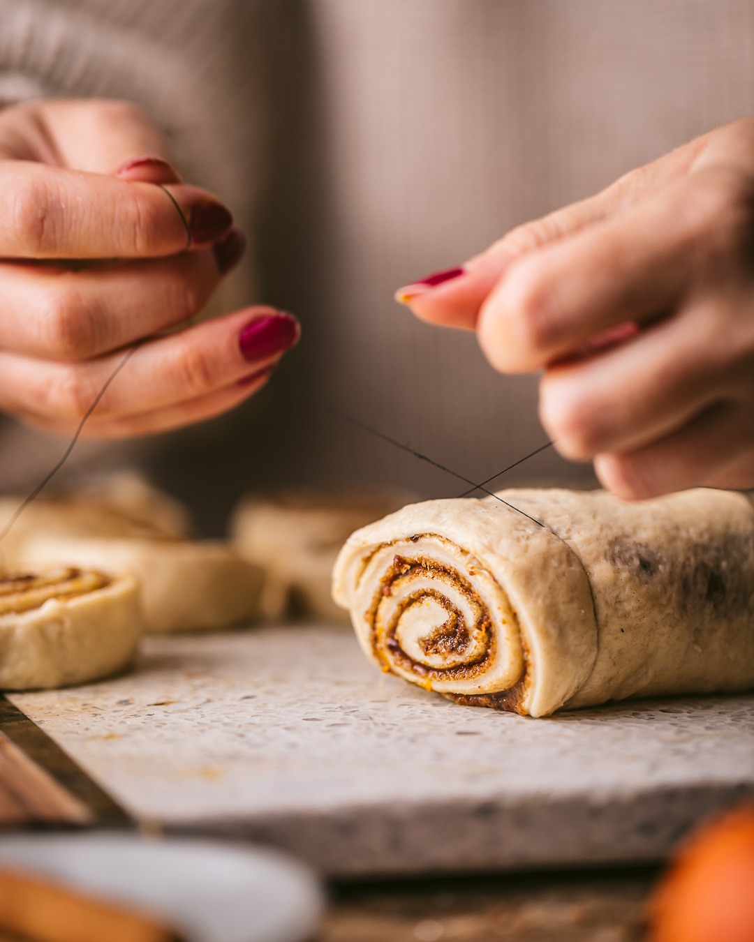 Vegan Orange Cinnamon Rolls