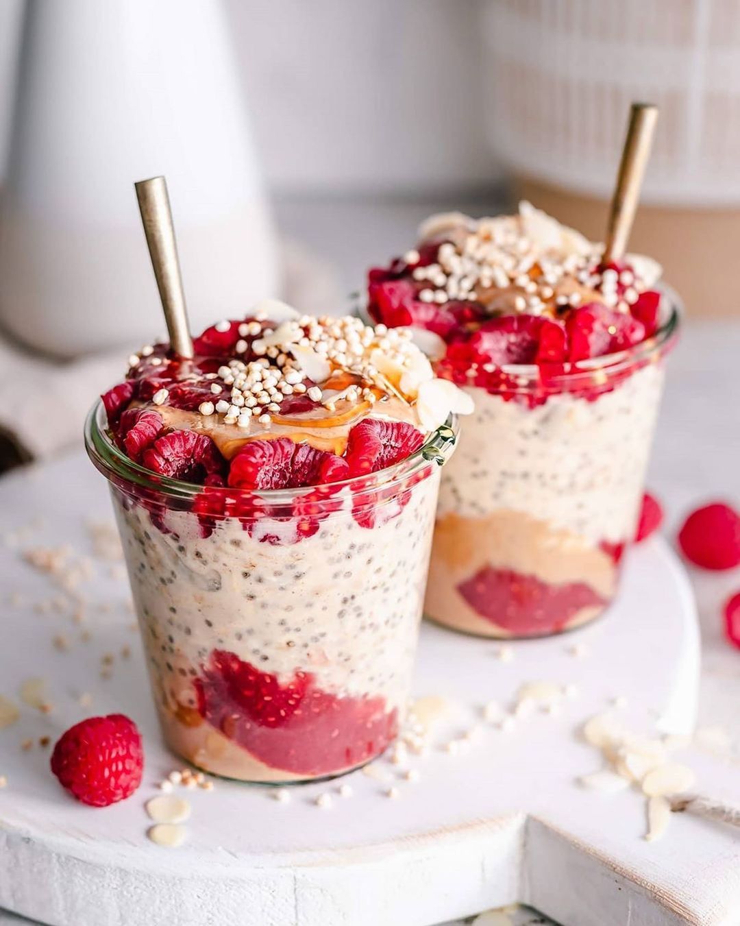 Peanut Butter Overnight Oats Breakfast