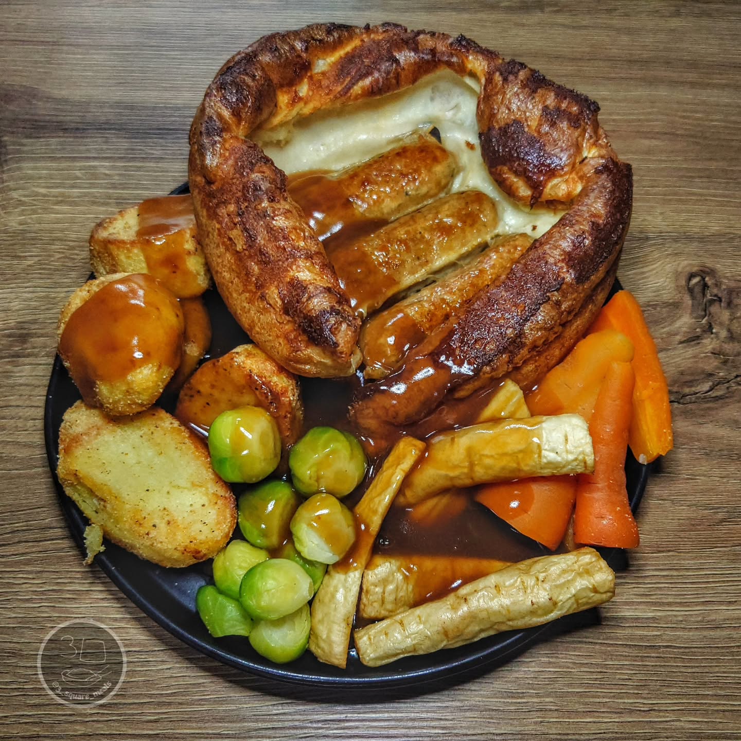 British Toad in the Hole Dish