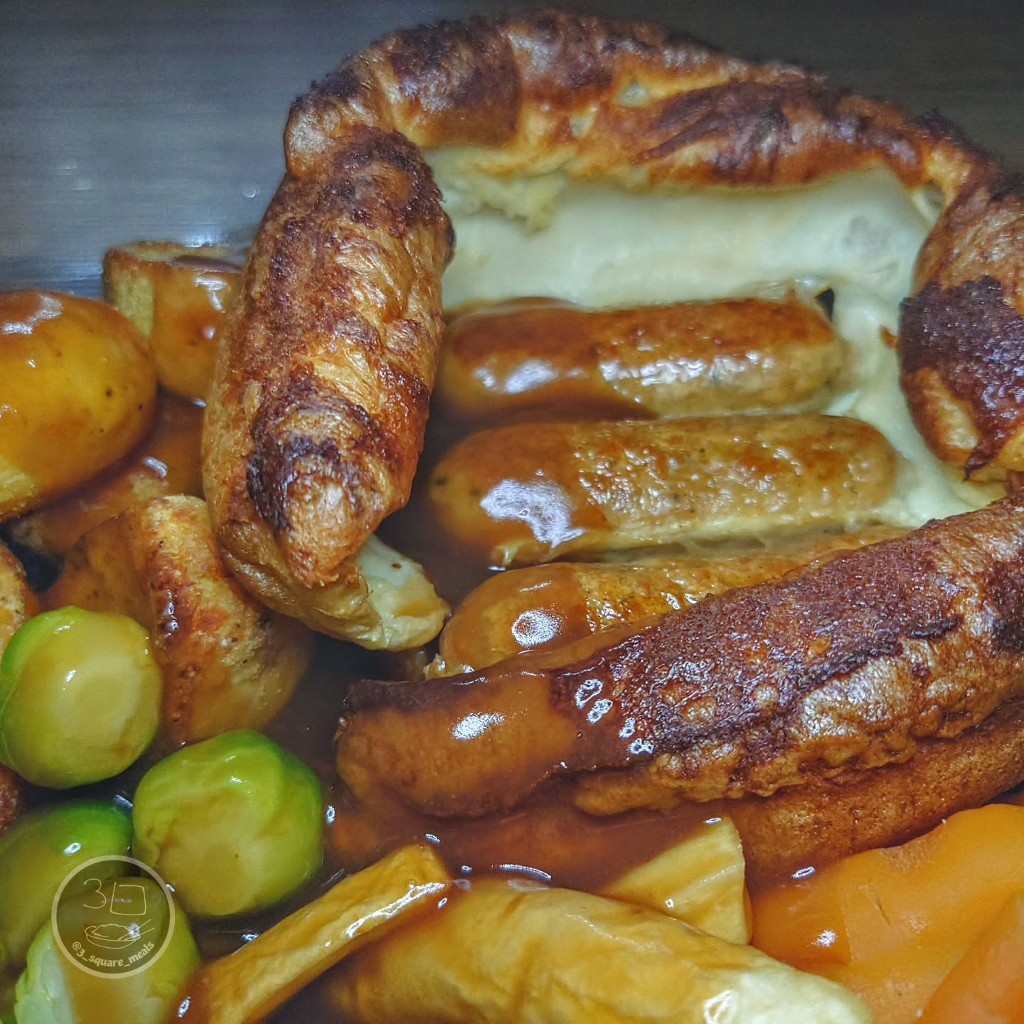 British Toad in the Hole Dish