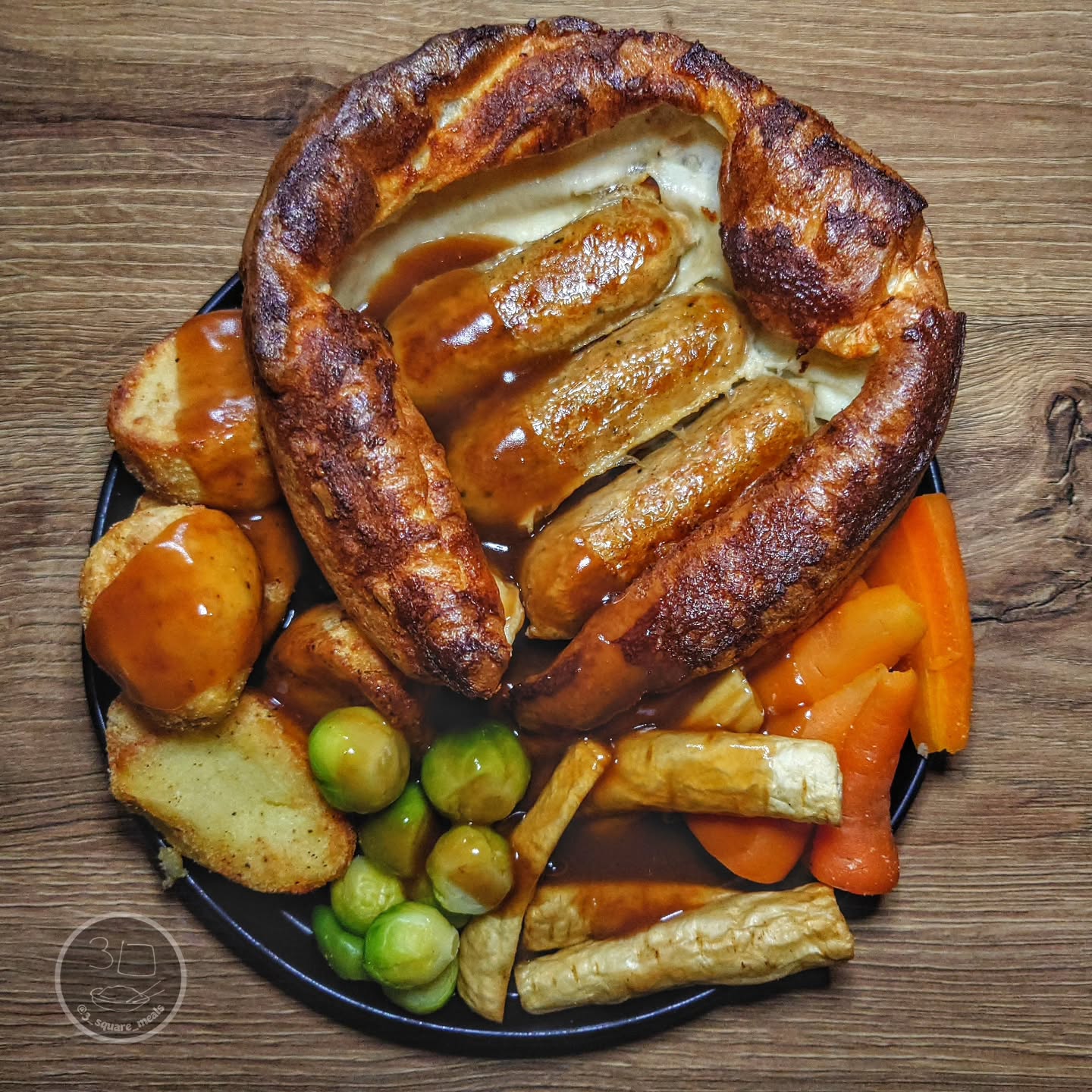 British Toad in the Hole Dish