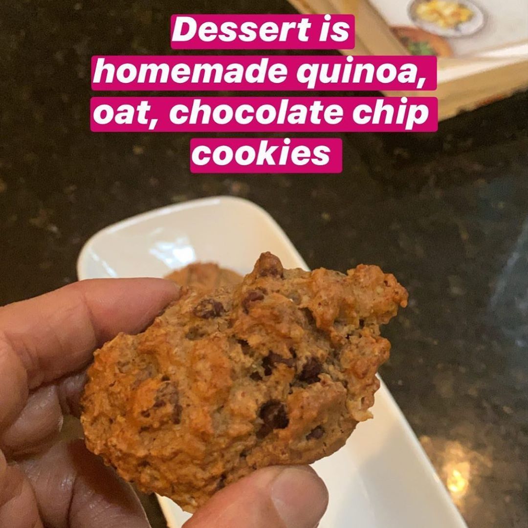 Tasty Balanced Diet Cookies with Quinoa and Walnuts