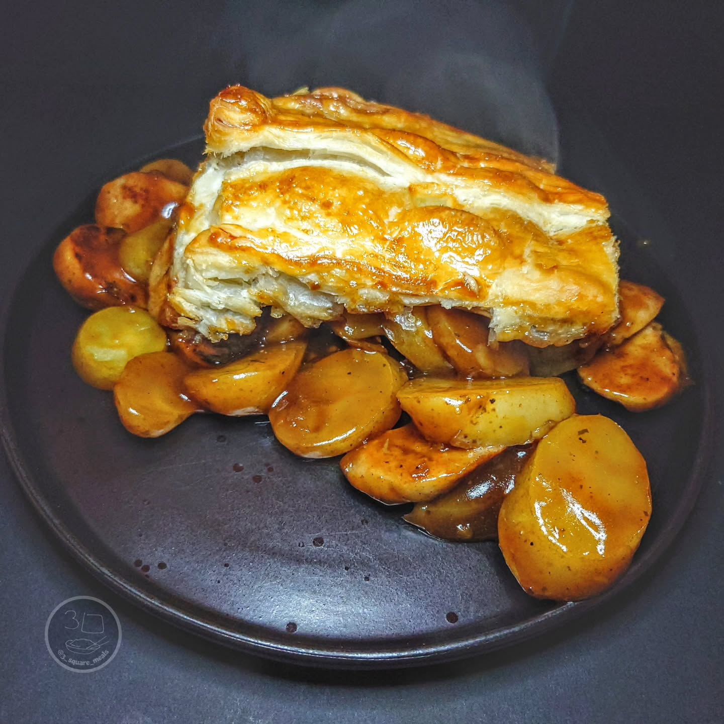 Sausage and Potato Pie