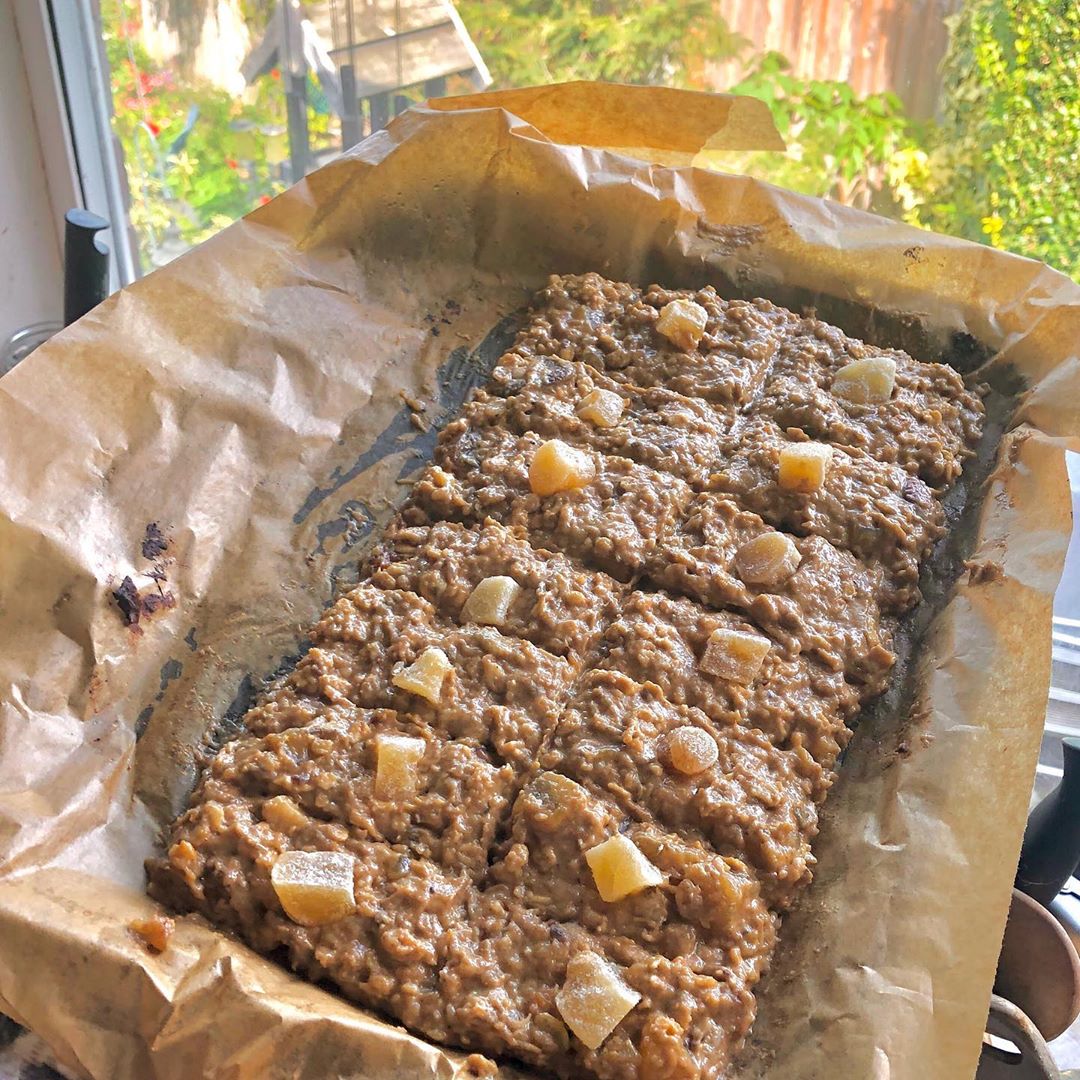 Banana Cake Drops and Bars