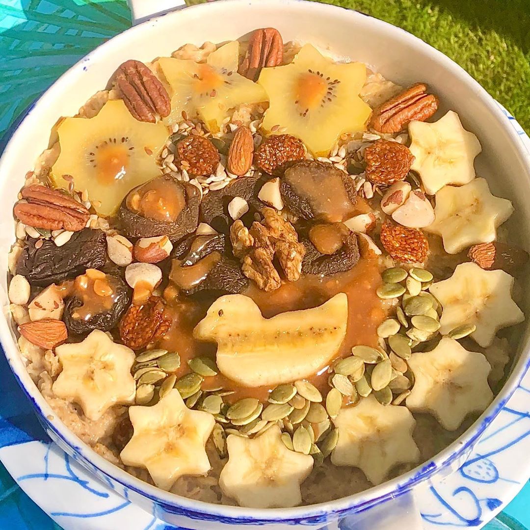Vegan Maple Peanut Butter Porridge