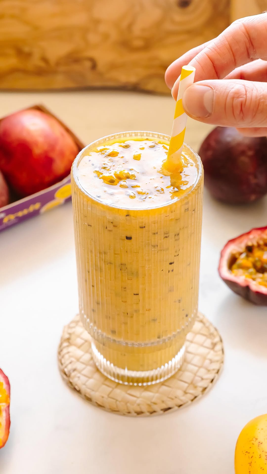 Tropical Passion Fruit Smoothie