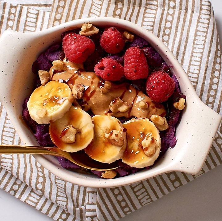 Stokes Purple Sweet Potato Breakfast Bowl