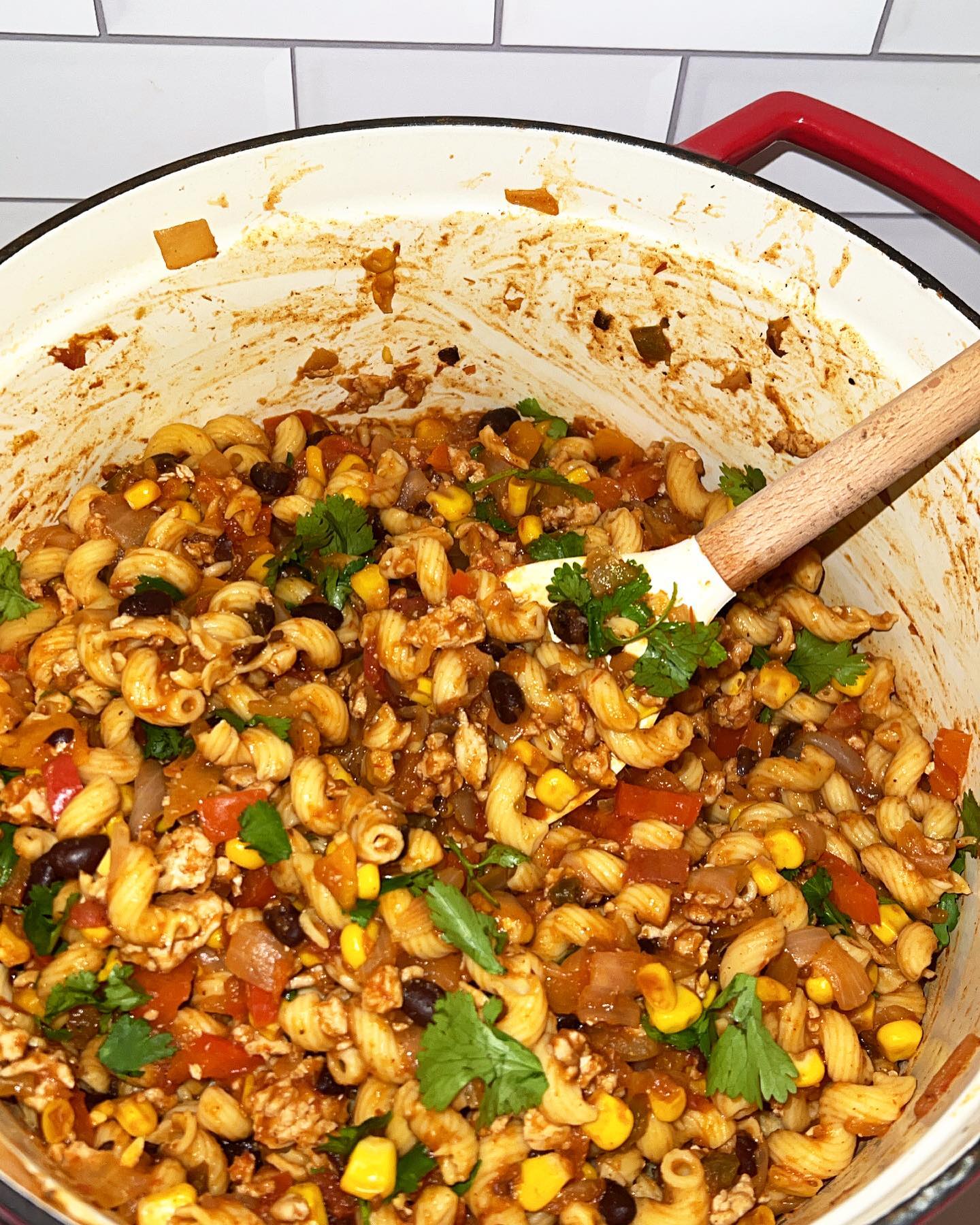 One-Pot Healthy Taco Pasta