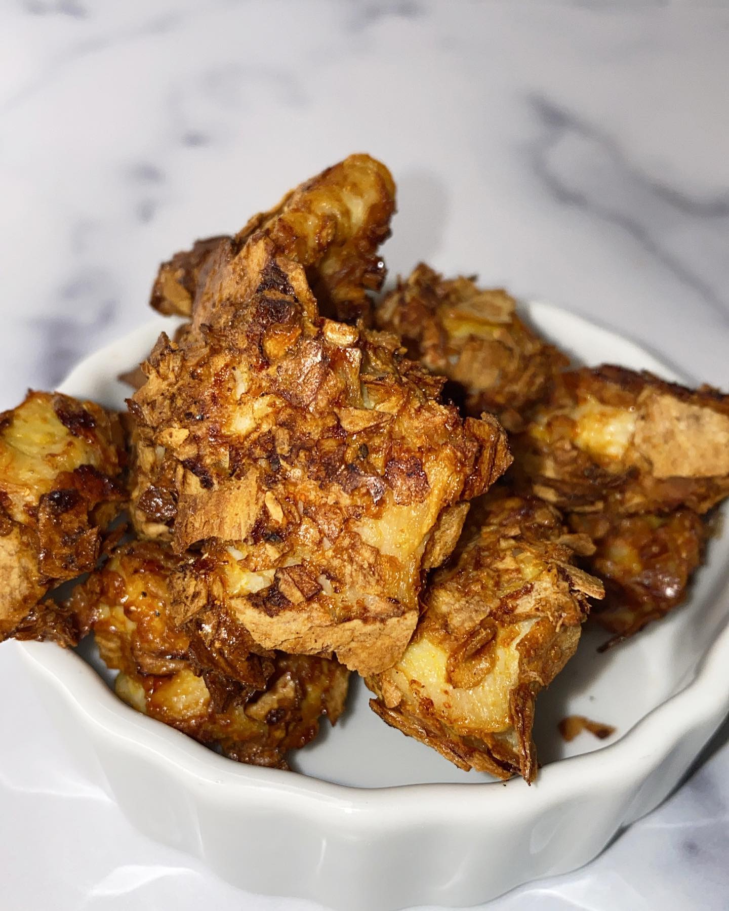 Crunchy Low-Carb Air-Fried Chicken Nuggets