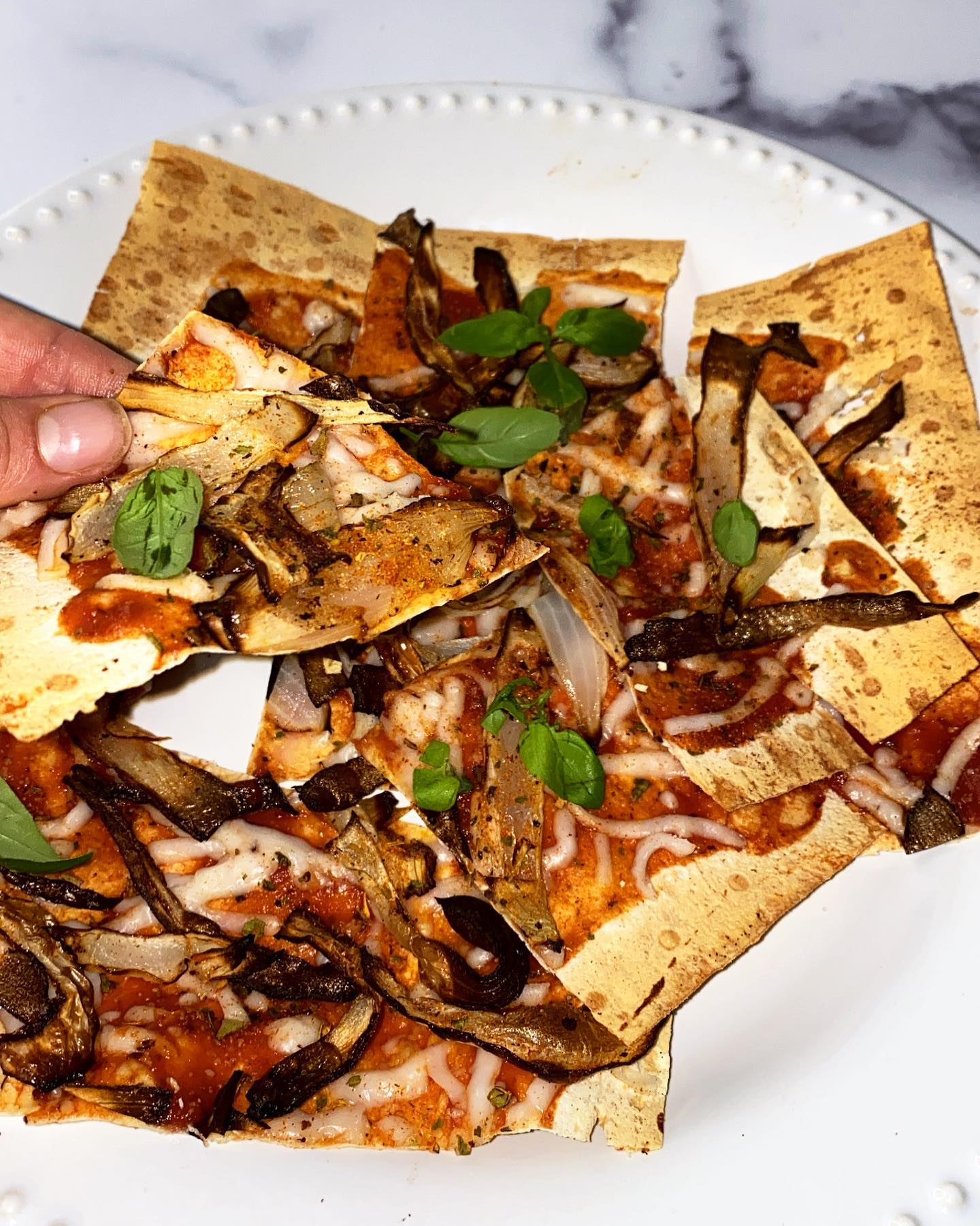 Versatile Low-Carb Flatbread Pizza