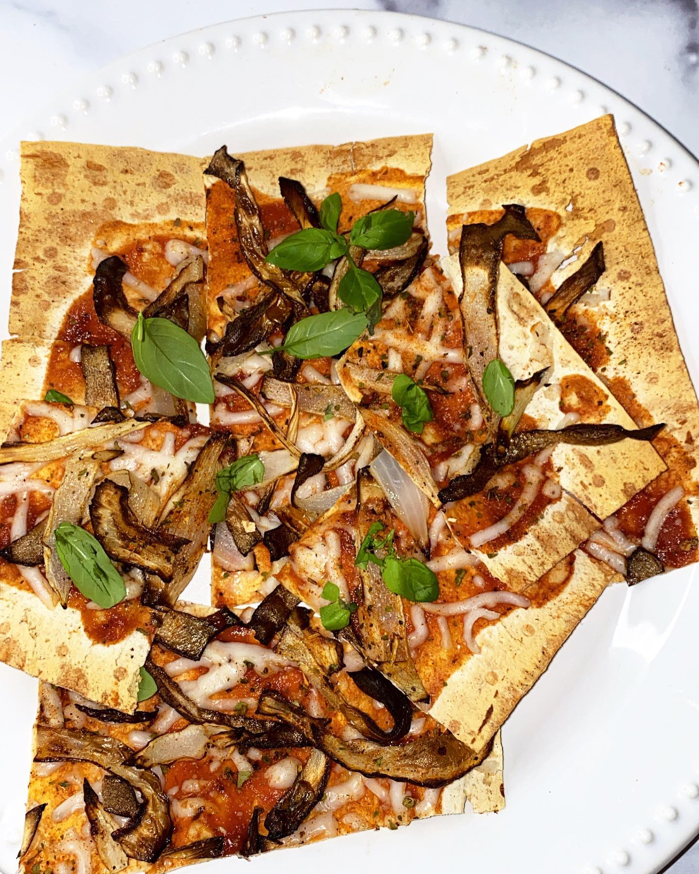 Versatile Low-Carb Flatbread Pizza