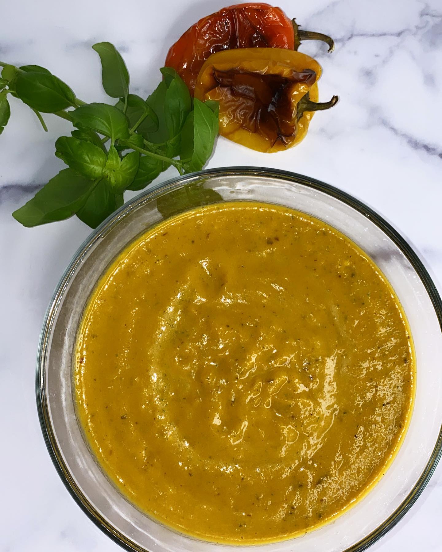 Roasted Red Pepper Basil Sauce