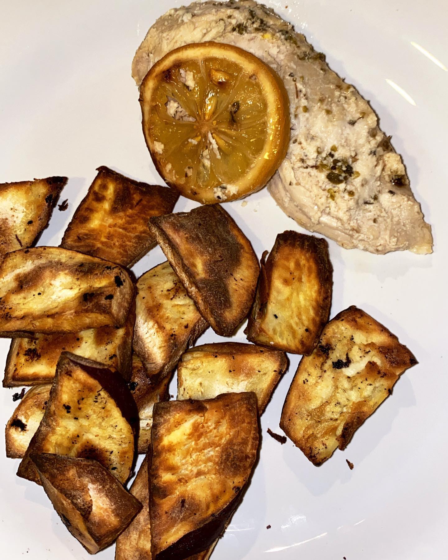 Greek Yogurt Marinated Chicken with Lemon