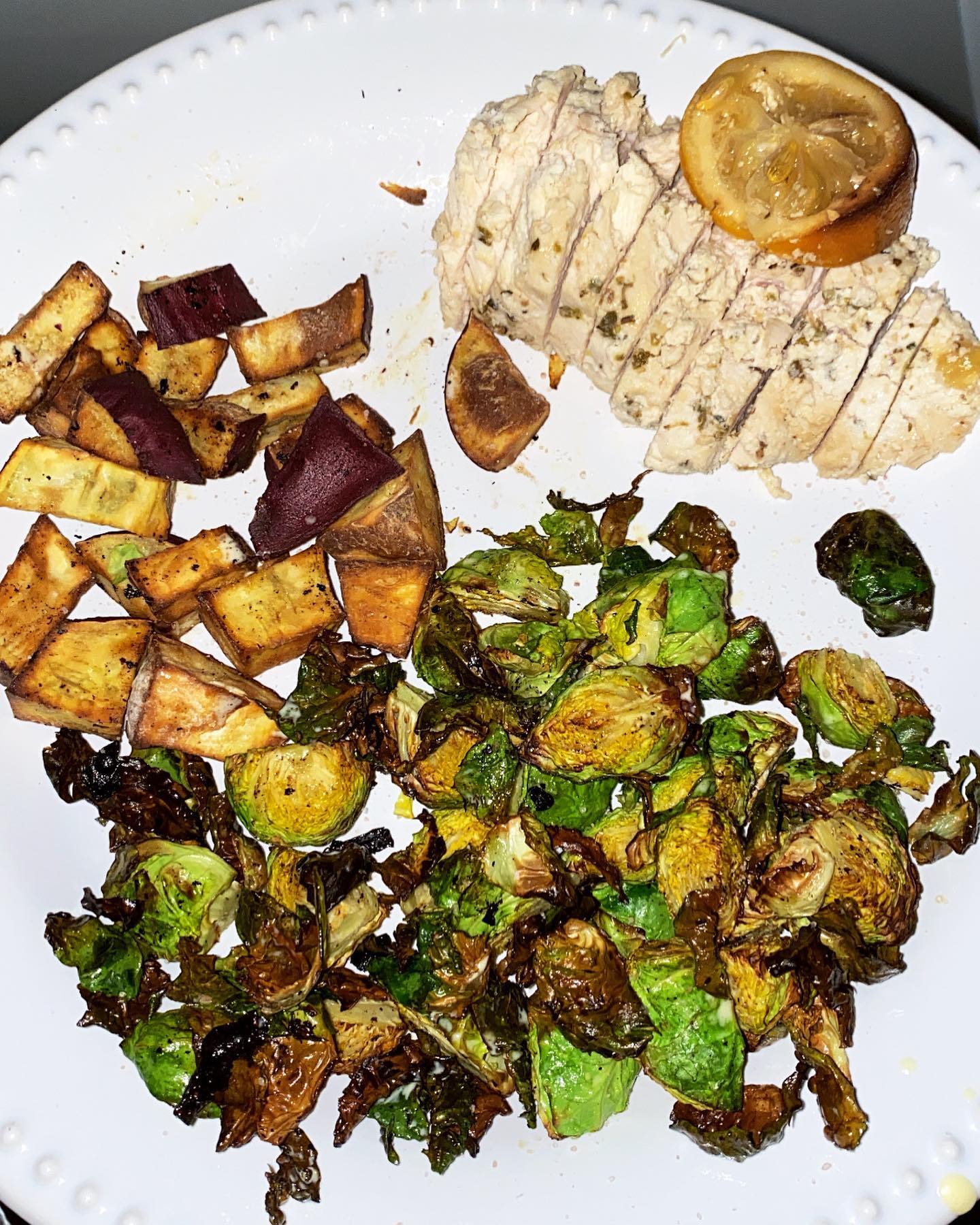 Greek Yogurt Marinated Chicken with Lemon