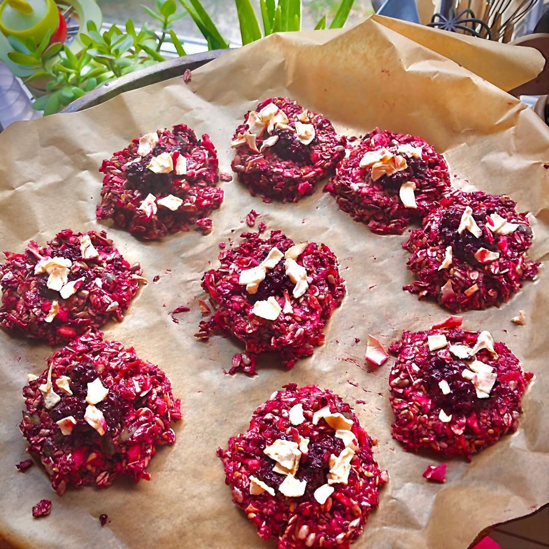 Blackberry and Apple Cookies