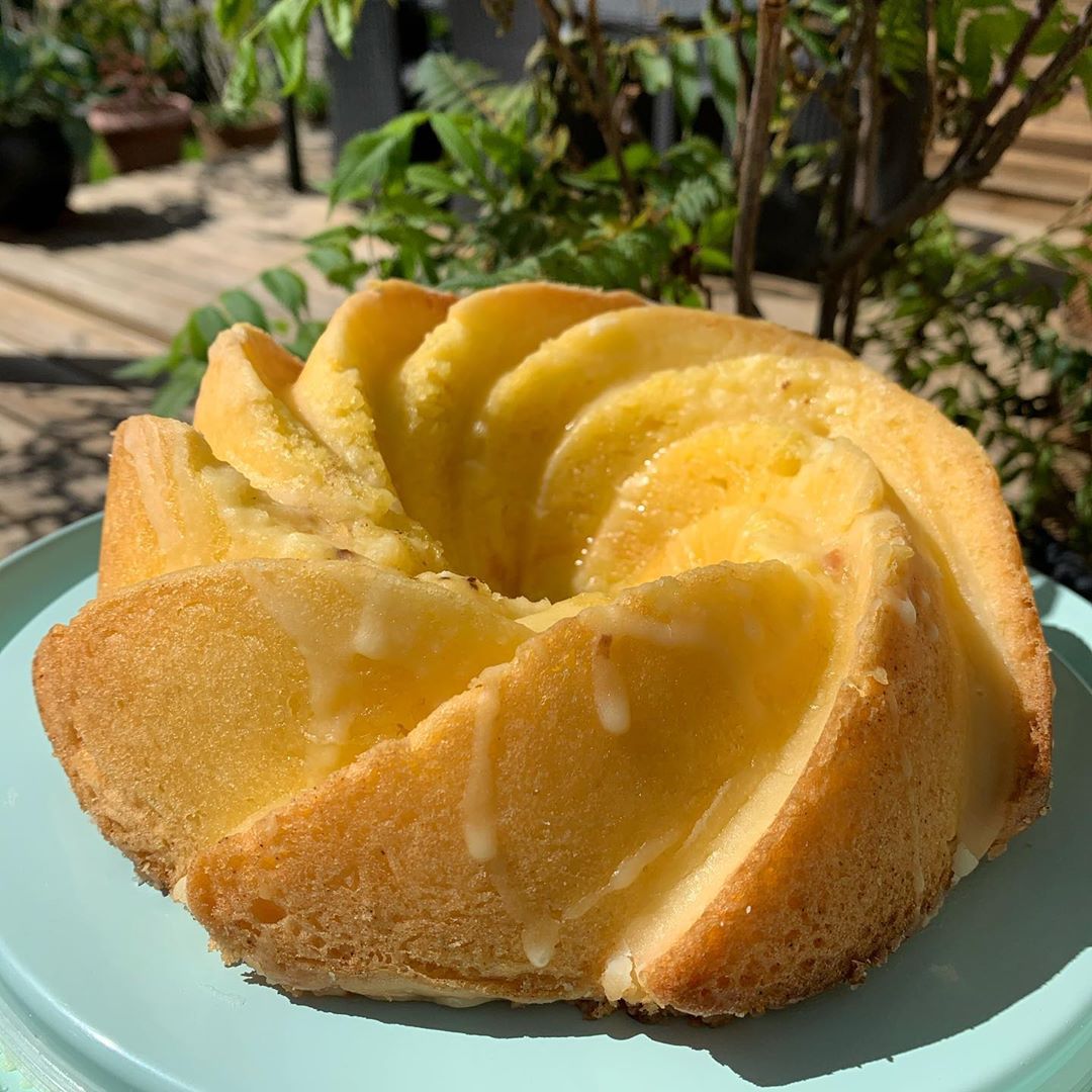 Gluten-Free Vegan Sunshine Lemon Drizzle Cake