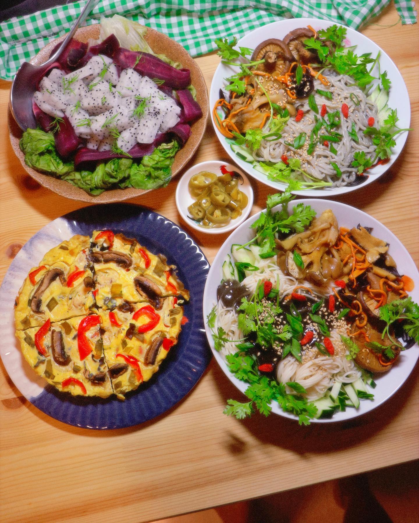 Vegan Hakka Black Sesame Noodles