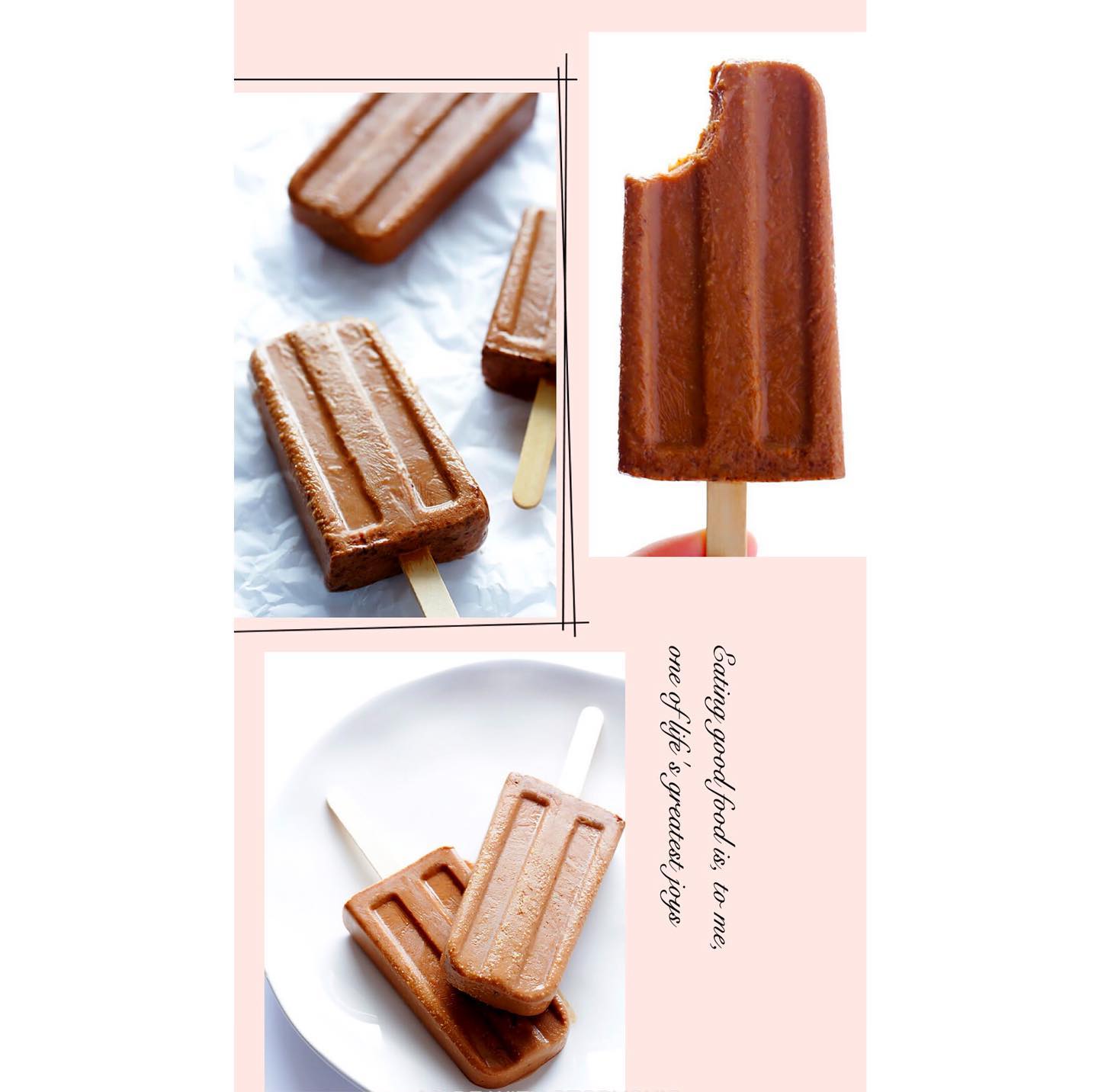 Chocolate Peanut Butter Fudge Pops