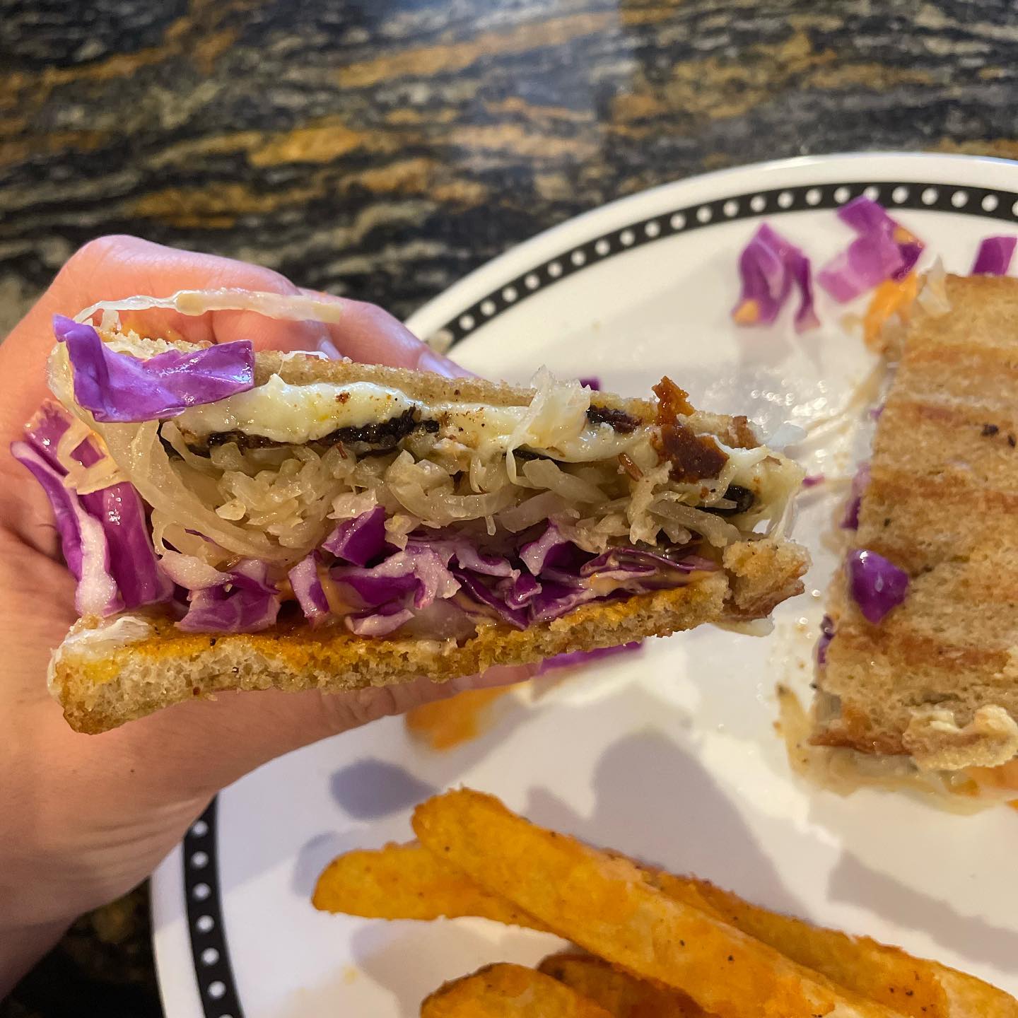 Vegetarian Reuben Sandwich