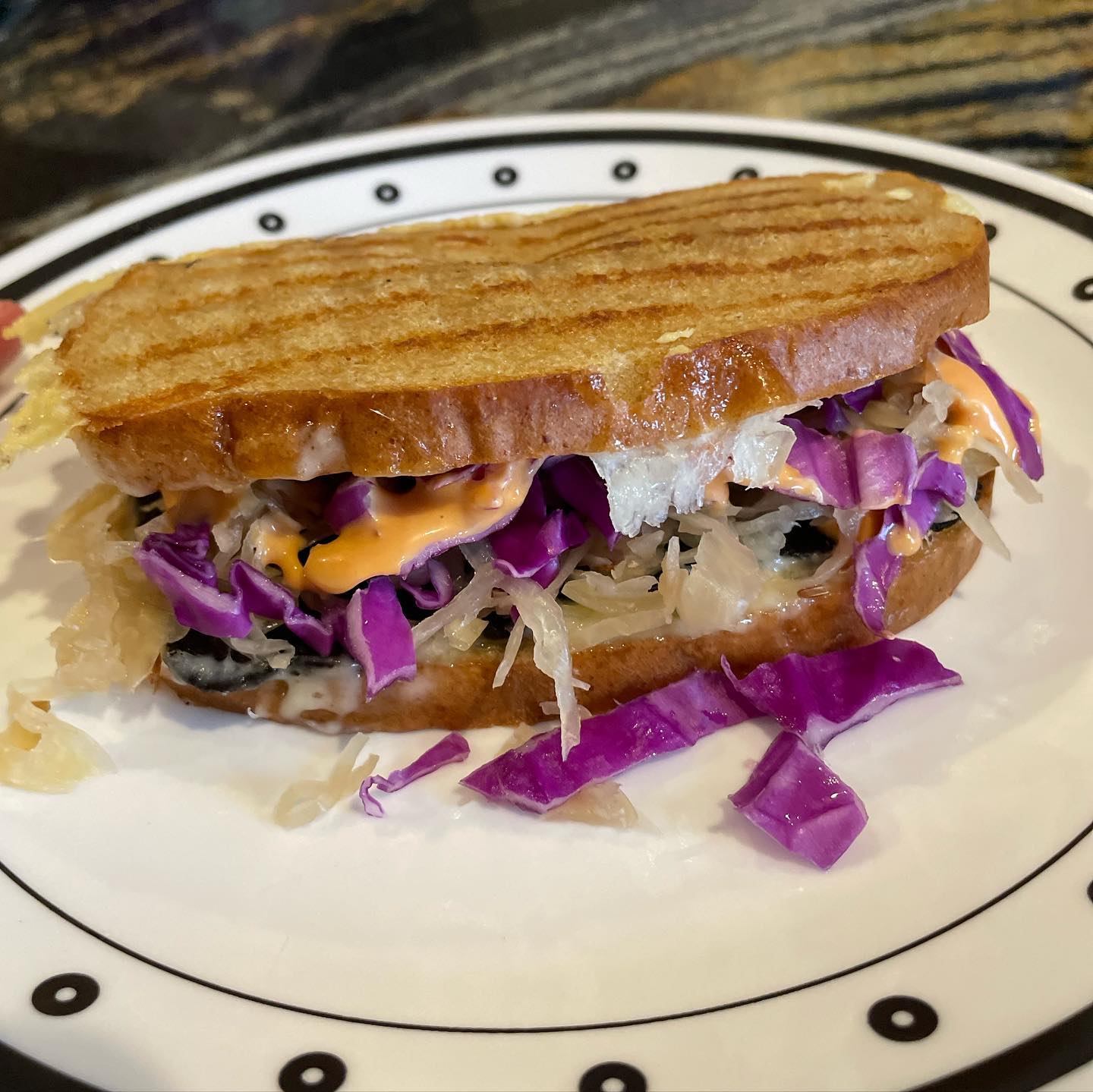 Vegetarian Reuben Sandwich