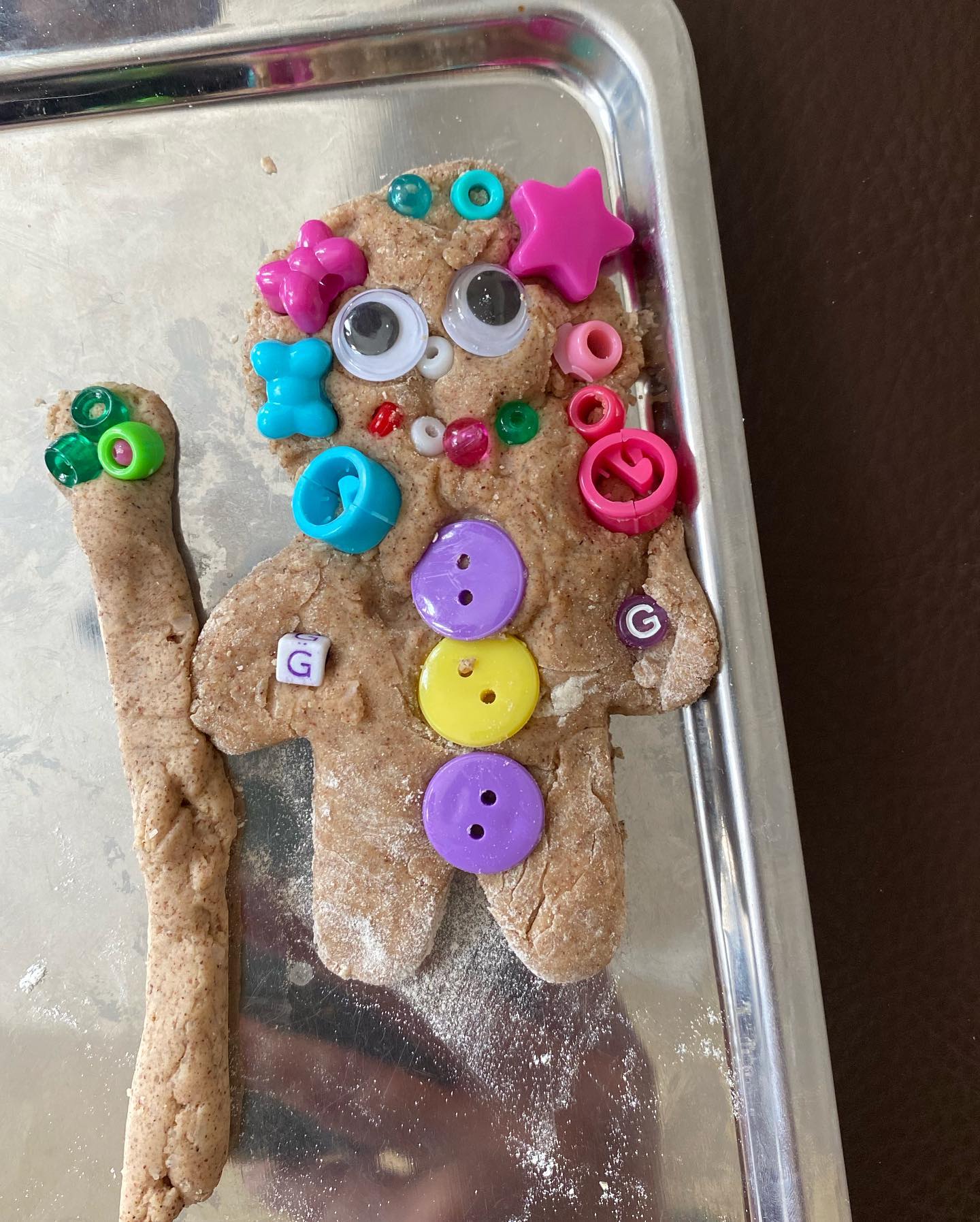 Simple Homemade Gingerbread Play-Dough