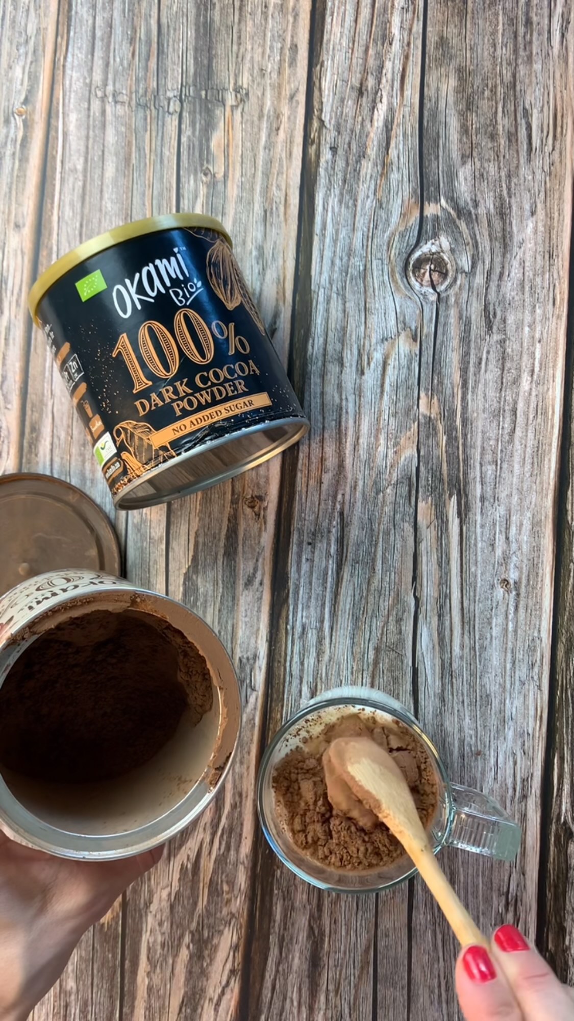 Simple Vegan Cacao Drink Preparation